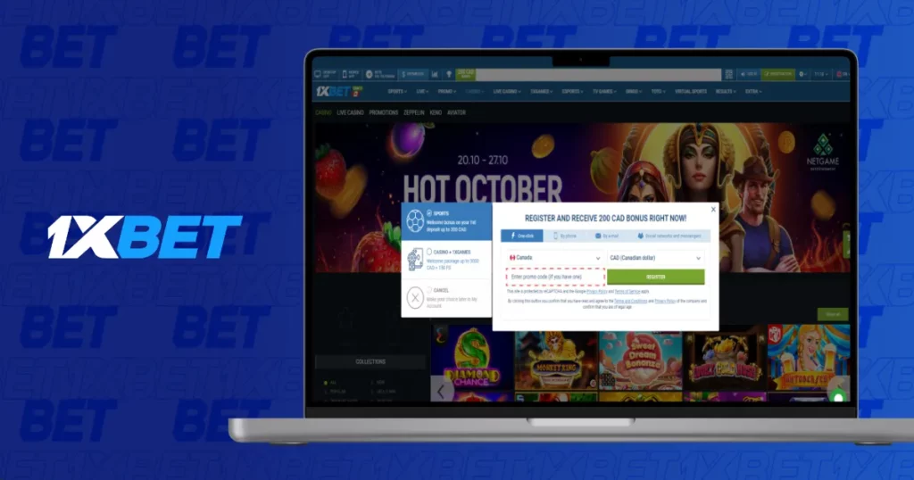 Promo codes from 1xBet Malaysia