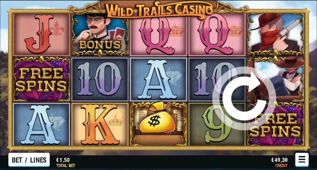 Wild Trails Casino Video Slot at 1xBet Malaysia