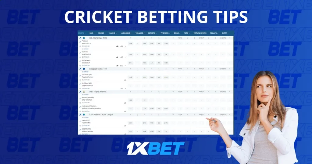 1xBet Guide to Cricket Betting in Malaysia